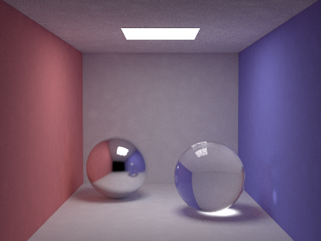 photon mapping (with improvement)